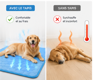 Tapis Rafraîchissant pour Chien et Chat